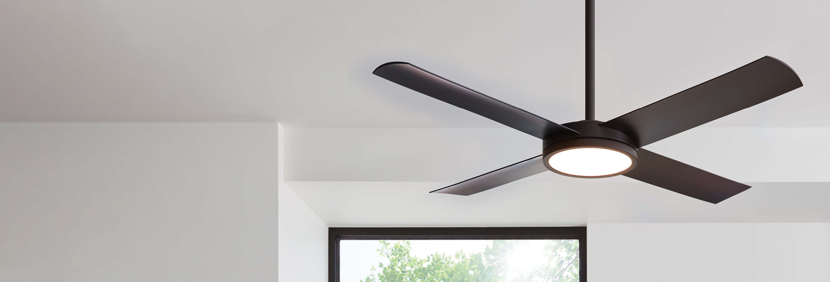 AC ceiling fans with lights