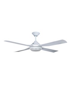 Moonah 122cm Fan with LED Light in White