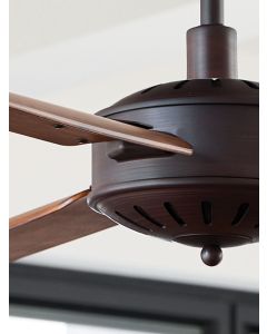 Airfusion Carolina 142cm Fan Only in Oil Rubbed Bronze/Dark Koa Blades